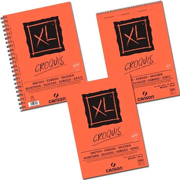 XL Croquis Skitsepapirsblok